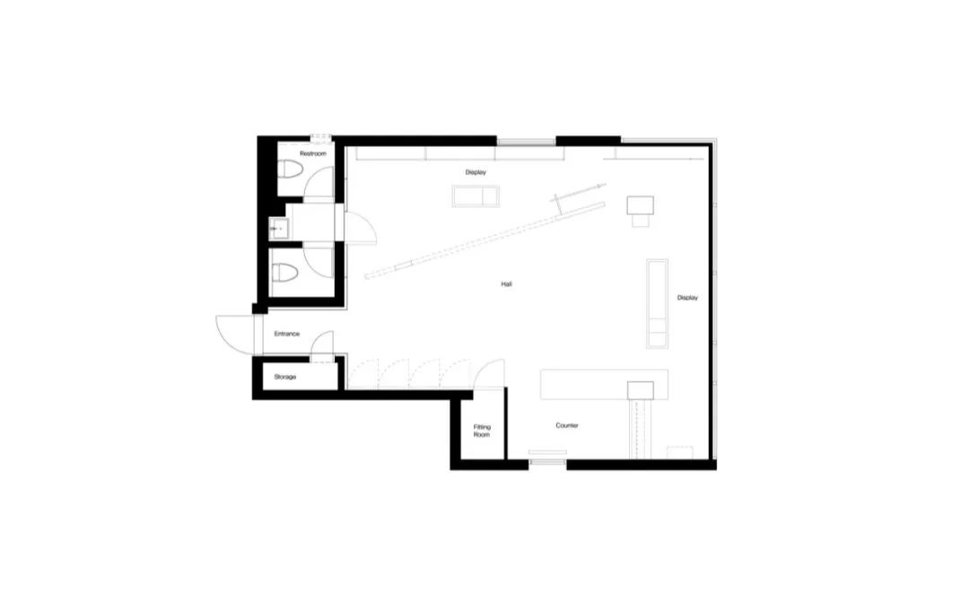 首尔 Towpath 体验式女装店设计丨韩国首尔丨Studio GIMGEOSIL-29