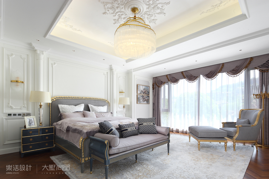 轻奢法式别墅设计丨中国德阳丨樂活設計-33
