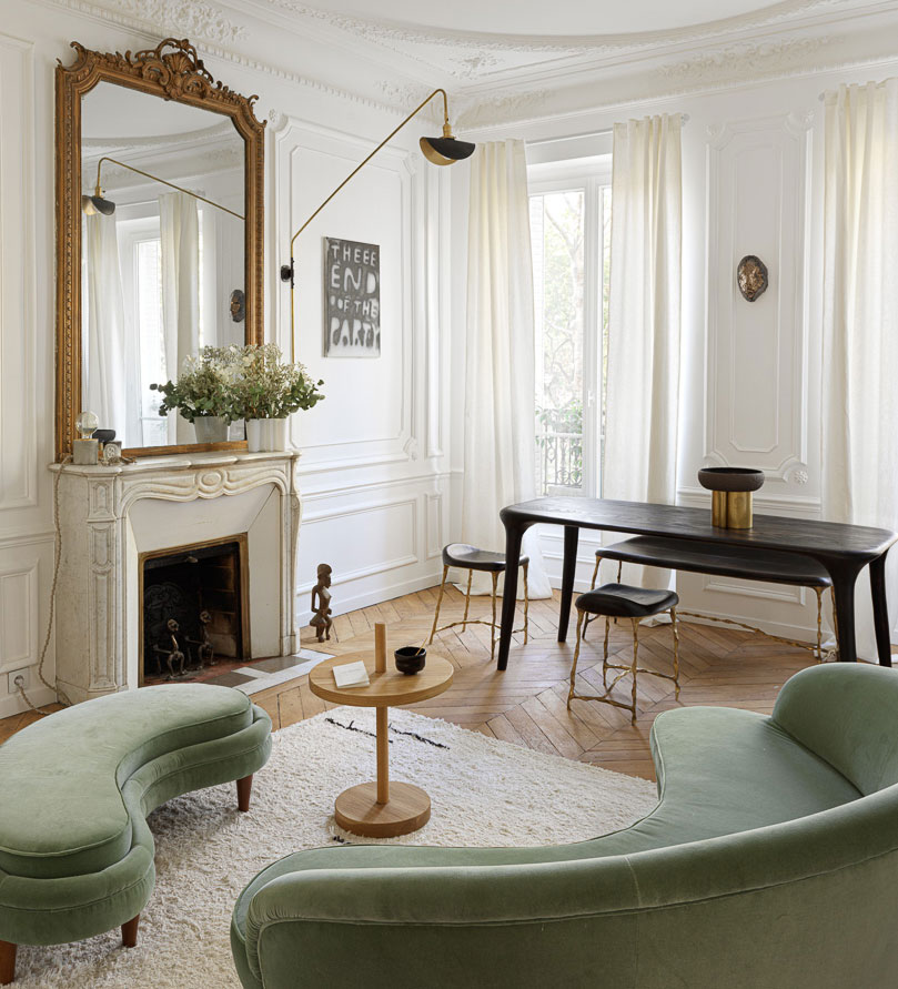 巴黎时尚公寓 | 现代艺术与精致生活的完美结合-1