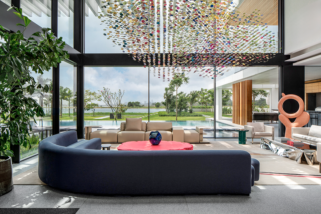 “可自由呼吸”的艺术宅邸丨SAOTA和Claude Missir-25