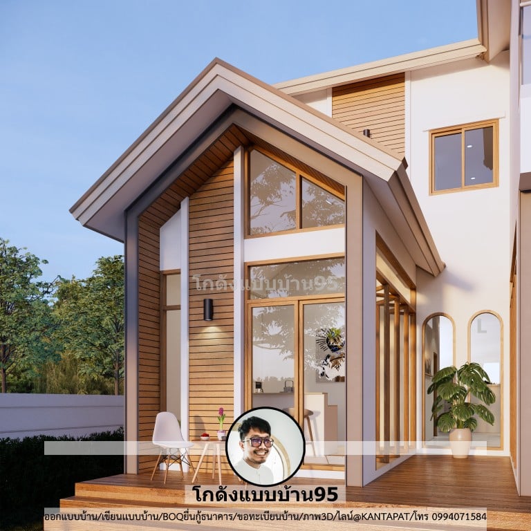 北欧风格二层住宅P  1674-13