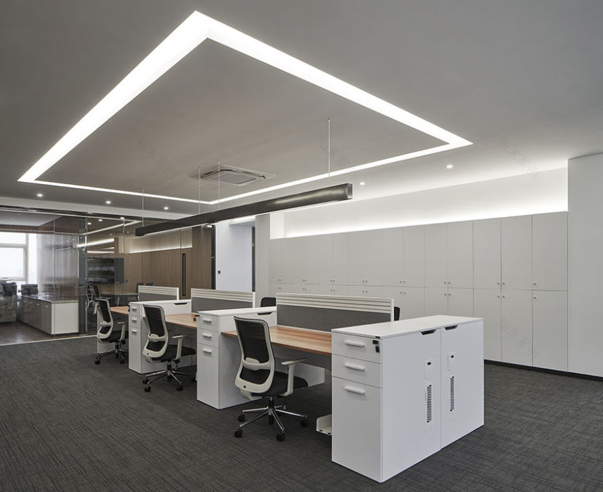 伍拾伍设计事务所 | 行云流水,沉稳优雅的办公室设计-12