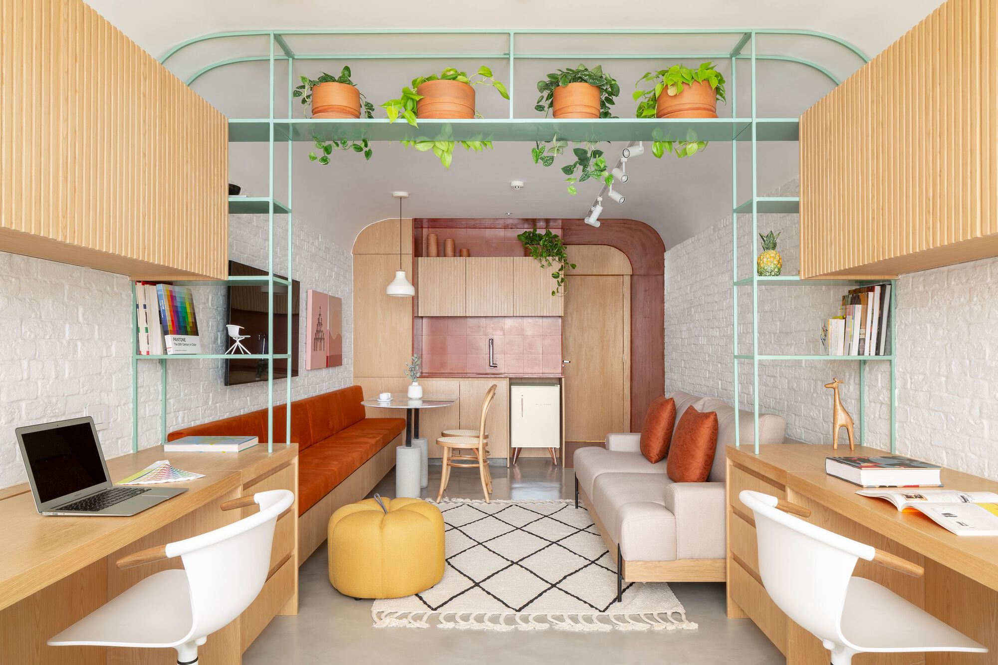 家庭工作室丨巴西巴西利亚丨Studio Clarice Semerene-25