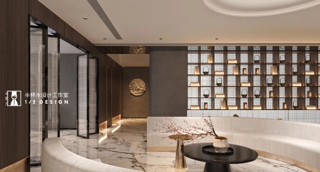 美容理发店精致设计丨半杯水工作室-25