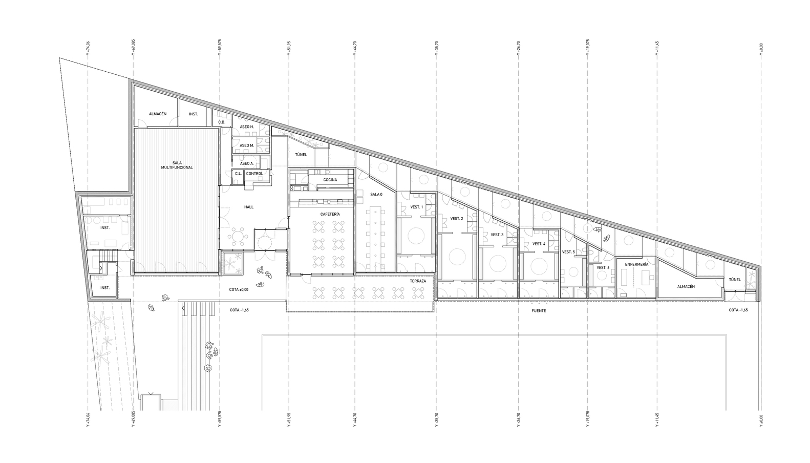 西班牙安东尼奥·马丁运动场丨DIAZ DONCEL 建筑师事务所-43