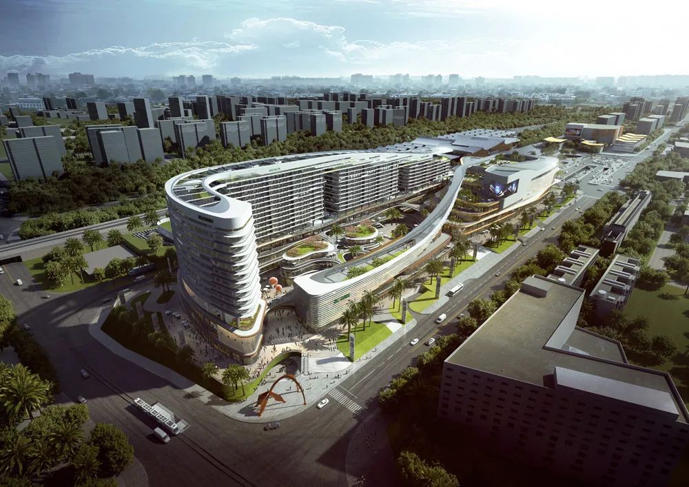 三亚火车站站前区核心区城市设计 | 立体换乘,无缝衔接-14