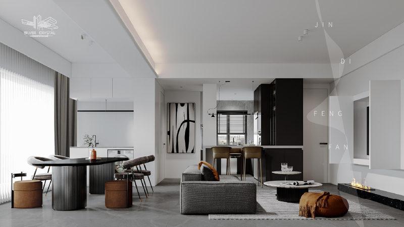 金地峯范 | 极简主义与功能主义的完美融合-5