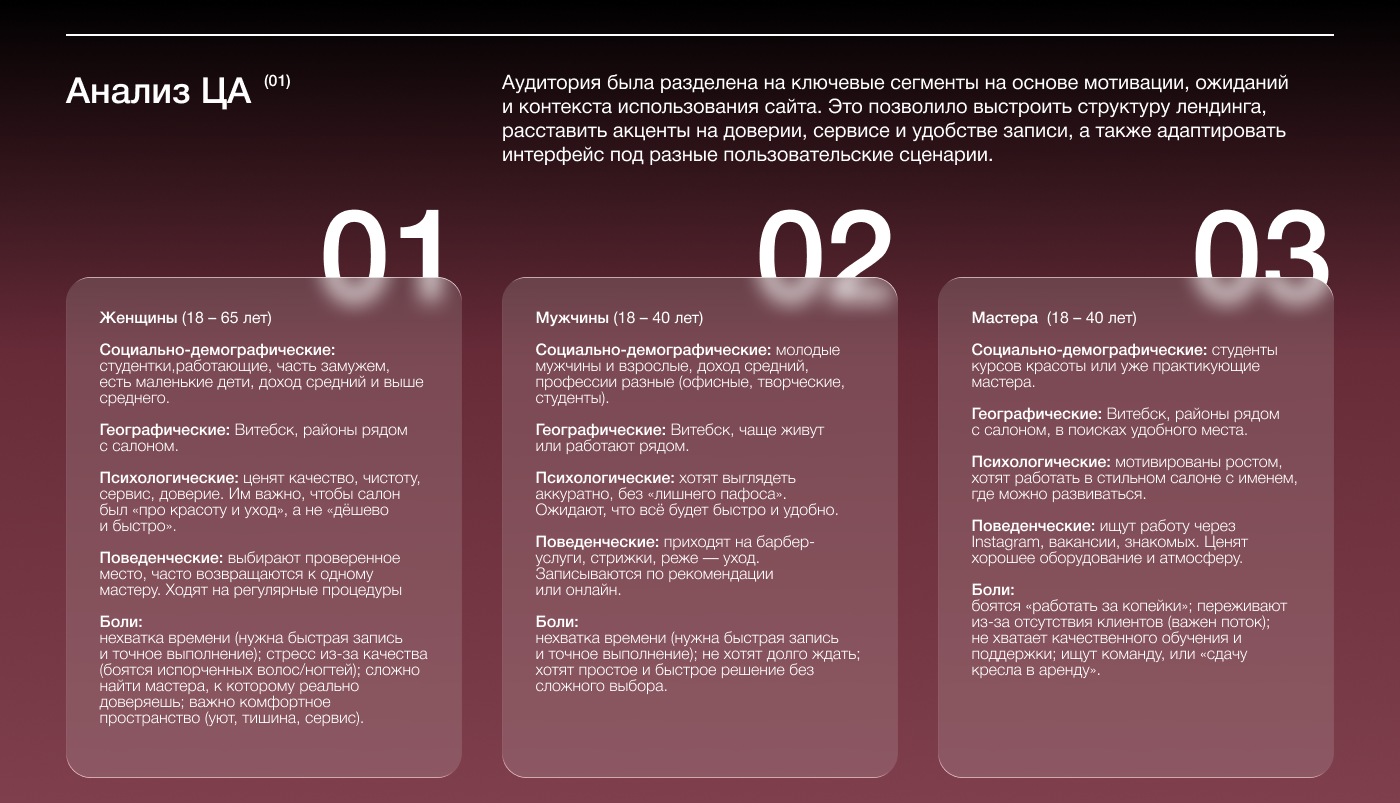 Landing Page Berrys | Лендинг салона красоты-2