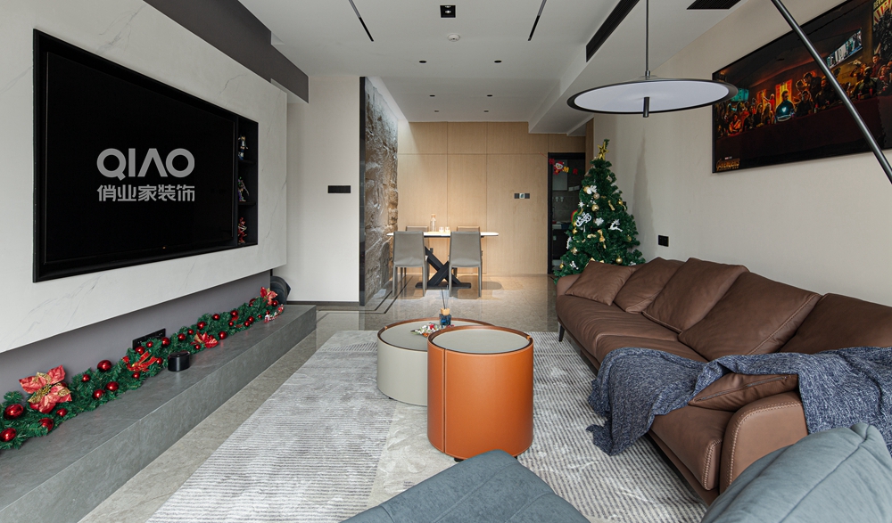 观澜现代风格装修案例丨中国重庆丨重庆俏业家装饰-0