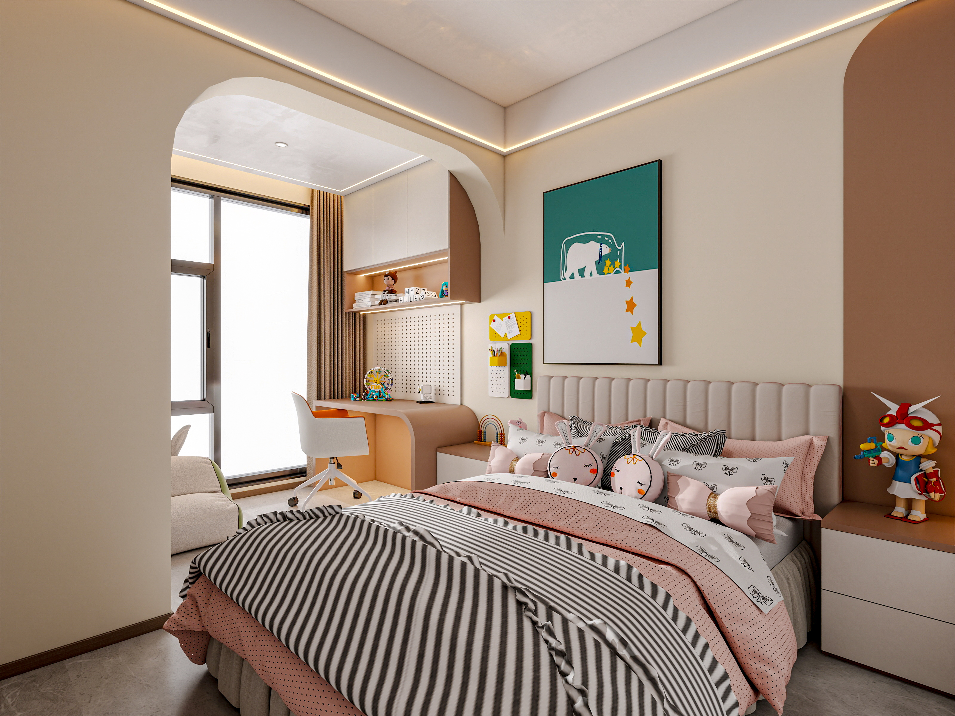 四川成都锦熙华庭鹭湾一号（138平方意式极简三居室）-37