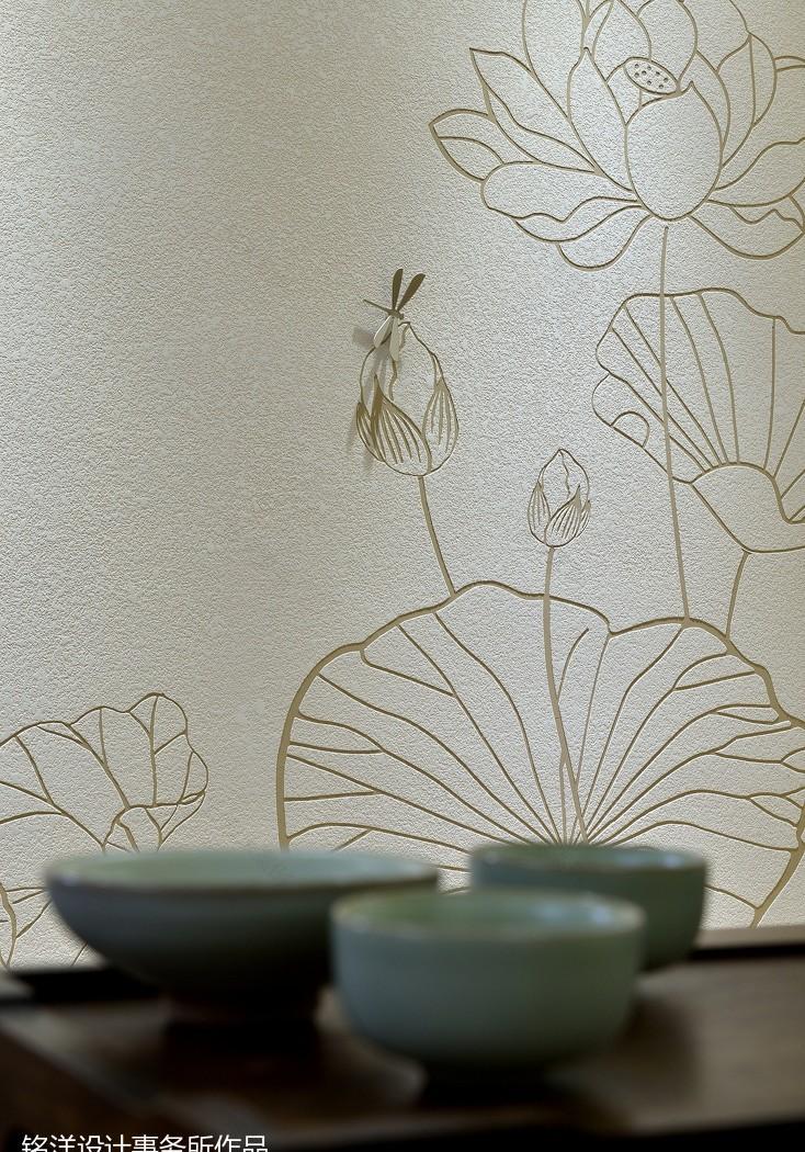 南昌曲院风荷新中式居家空间设计-24