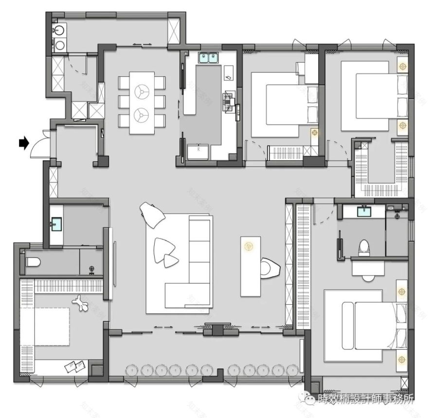 郑州私人住宅设计丨中国郑州丨Sxn & Associates-15
