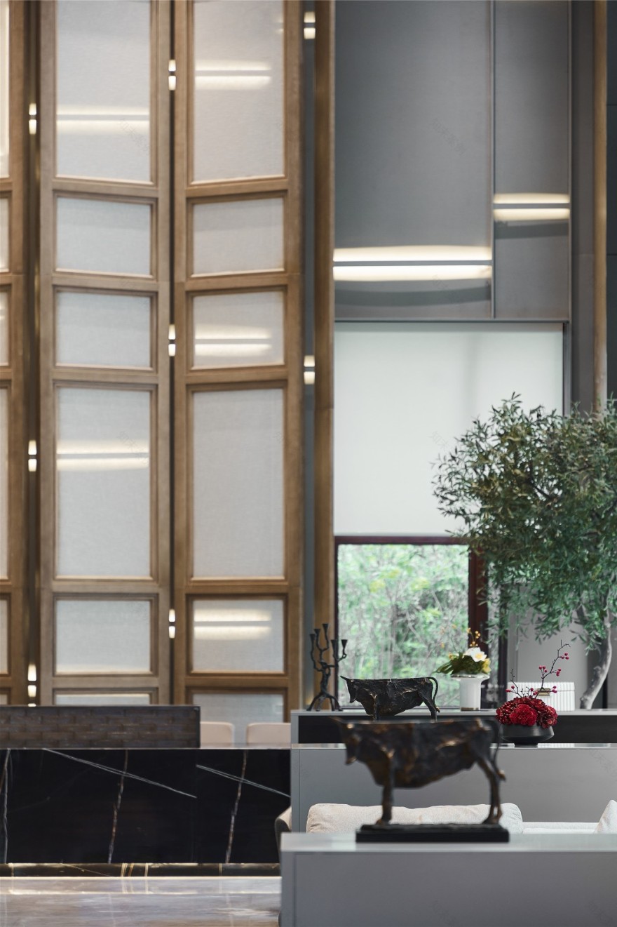 盘锦天格·锦翠书院双拼合院售楼处丨中国盘锦丨沈阳翡冷翠装饰工程有限公司-33