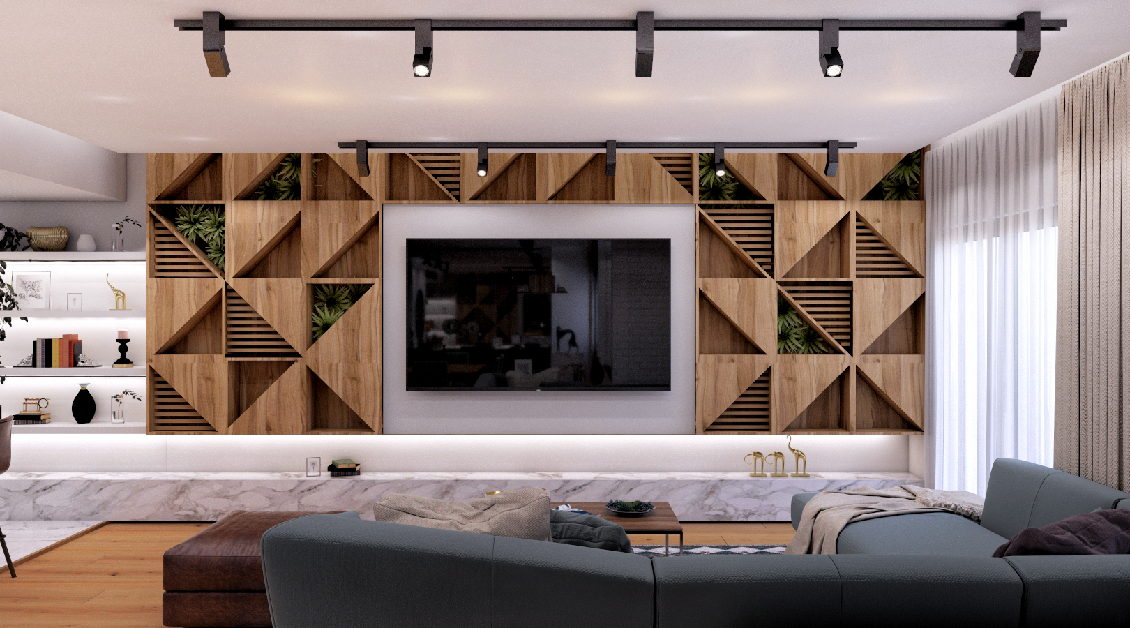 Modern apartment - Akoya compound 5th settlement-1