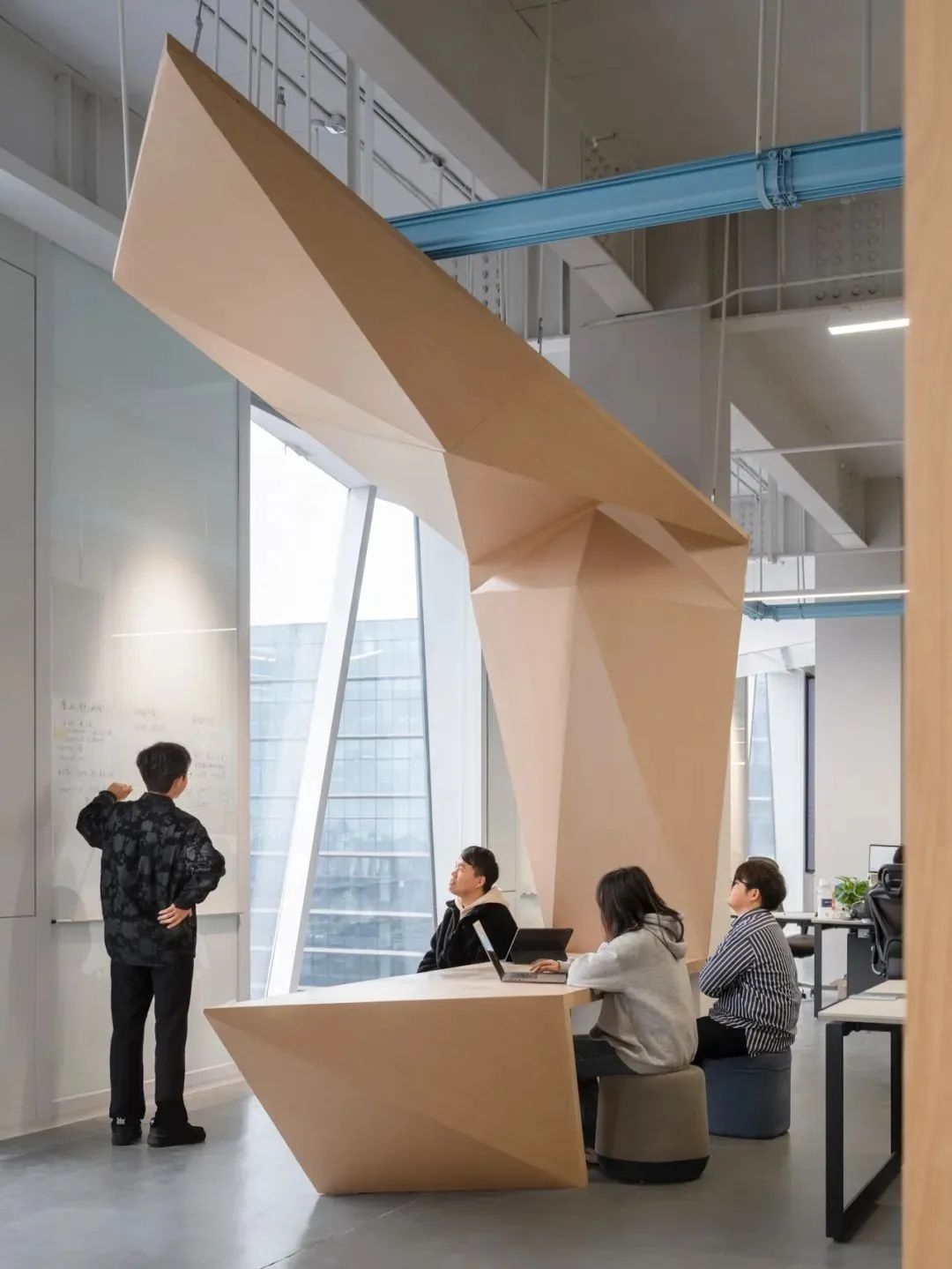 每日互动(个推)总部室内设计丨中国杭州丨零壹城市建筑事务所-32