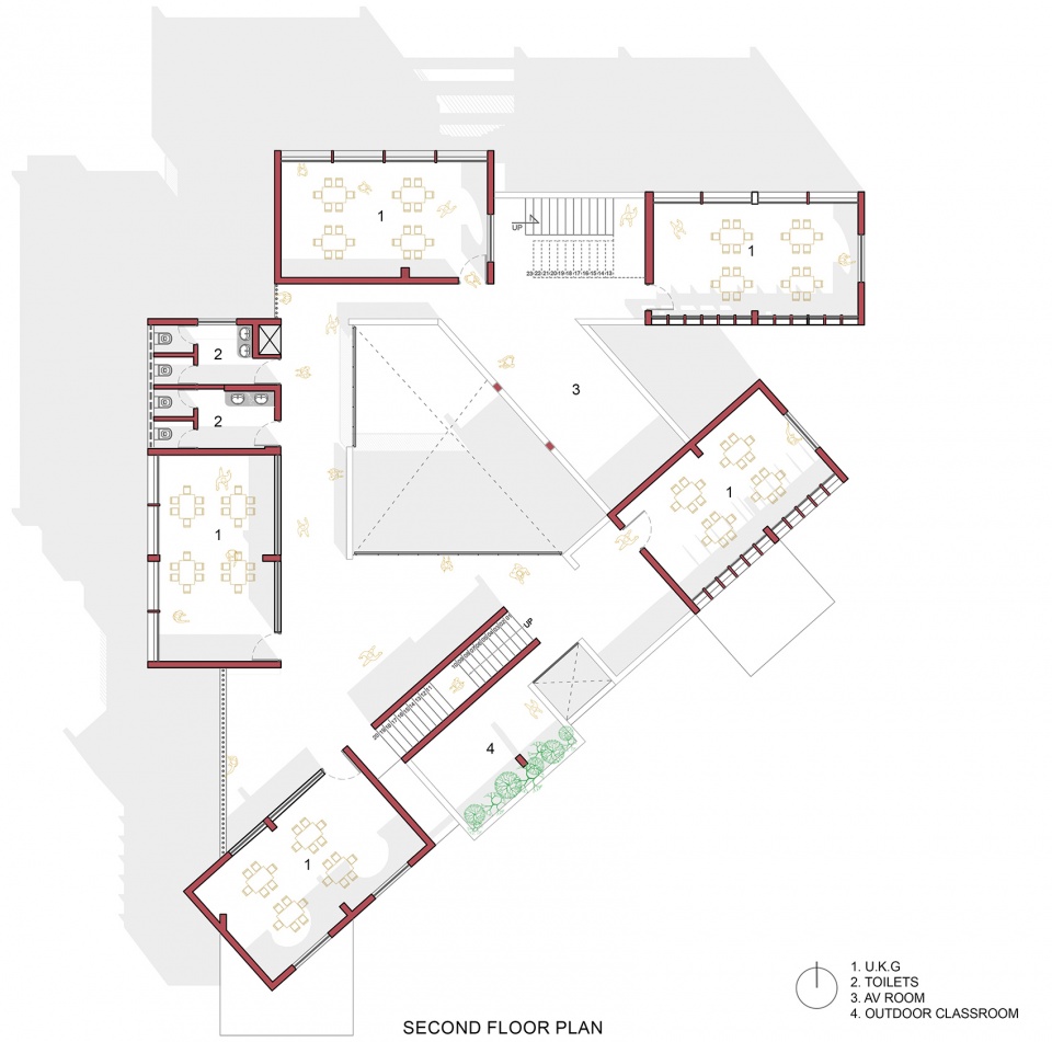 印度 Sanskruti 幼儿学校丨Shreyas Patil Architects-101