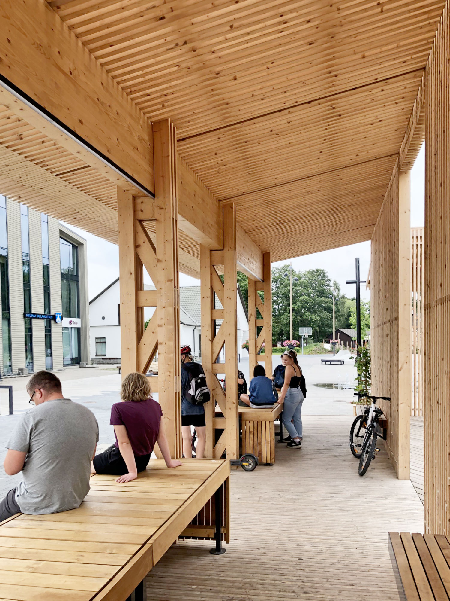 Kärdla 中央广场设计丨爱沙尼亚丨MARLED,Bornstein Lyckefors-8