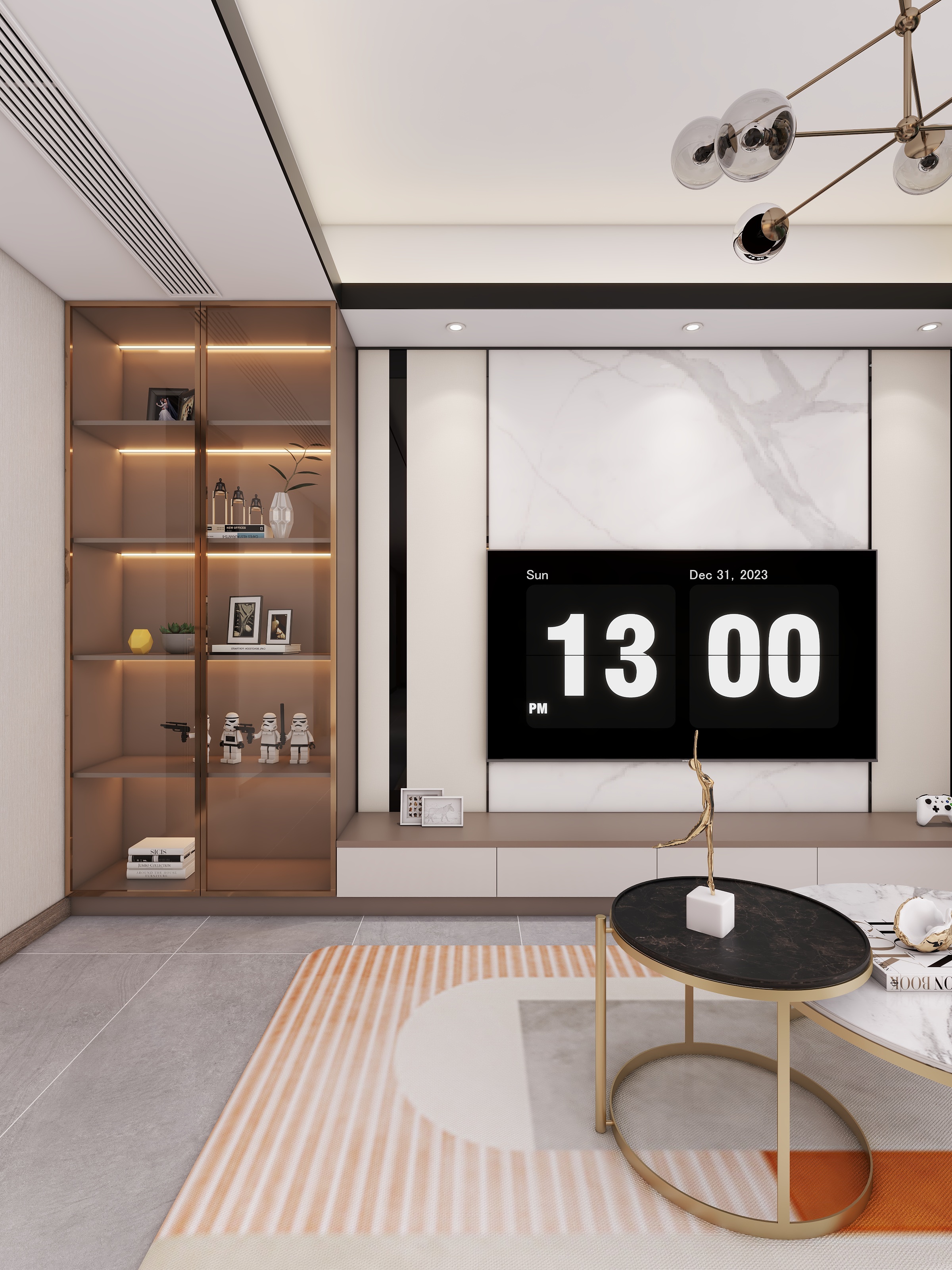 四川成都龙光天瀛（117平方现代简约四居室）-9