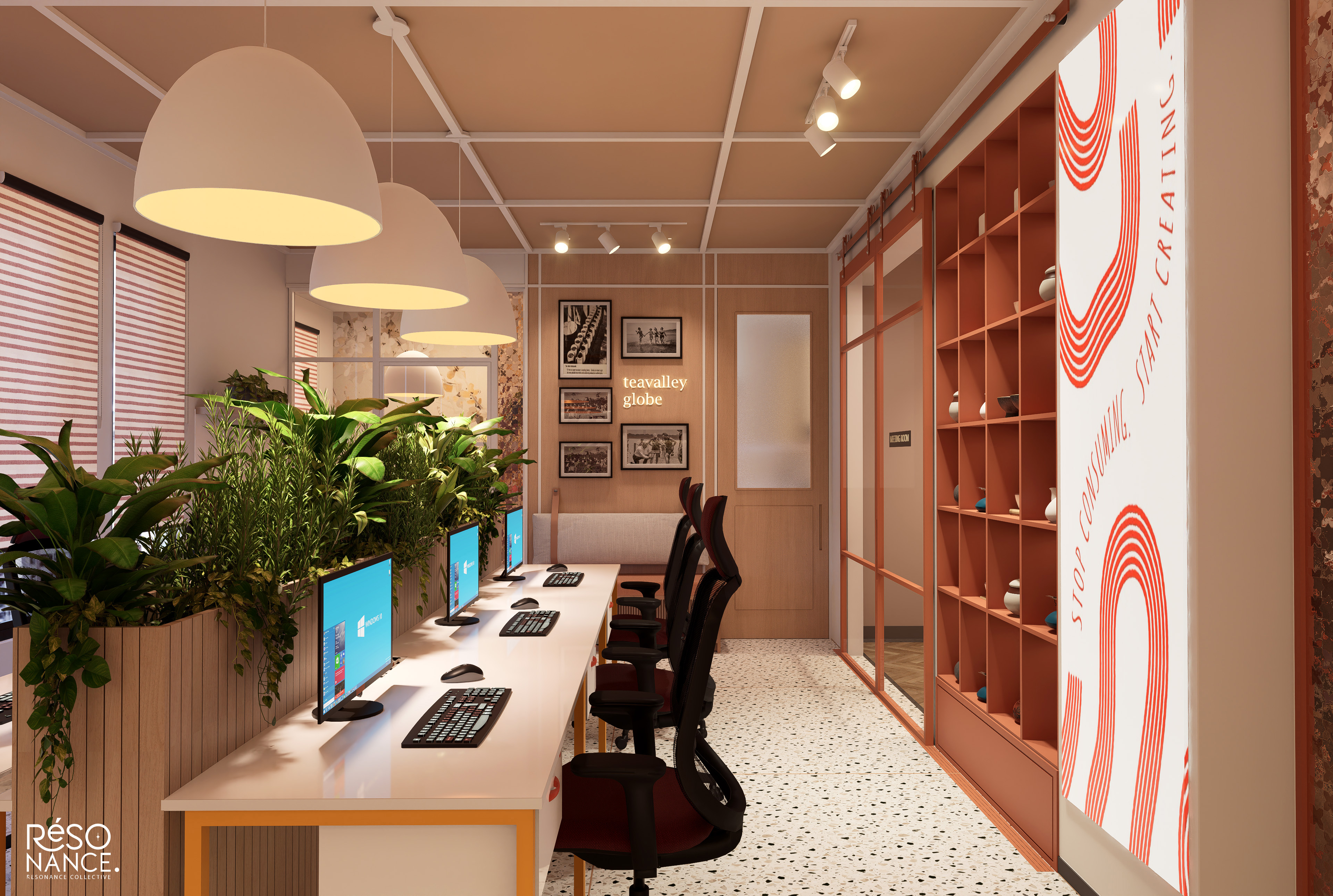 Teavalley Globe - Office Interior-6