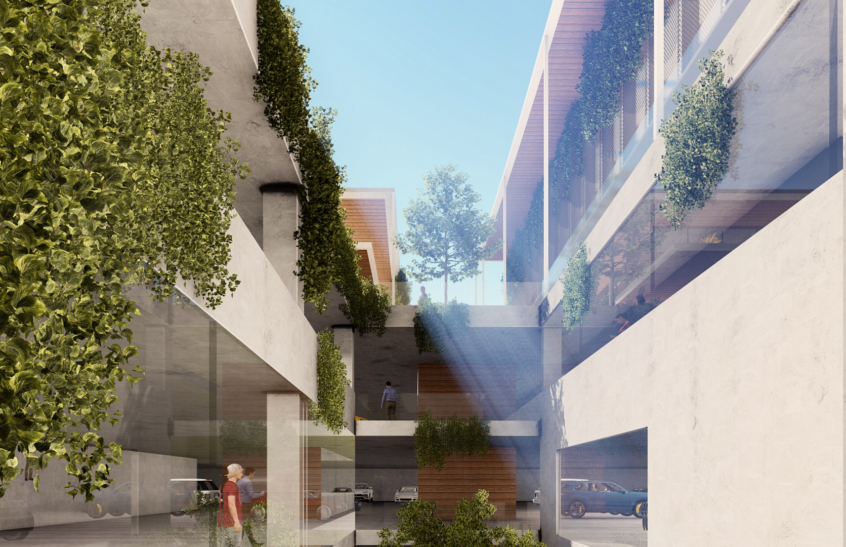 青岛聊城路停车场丨中国青岛丨gad-15