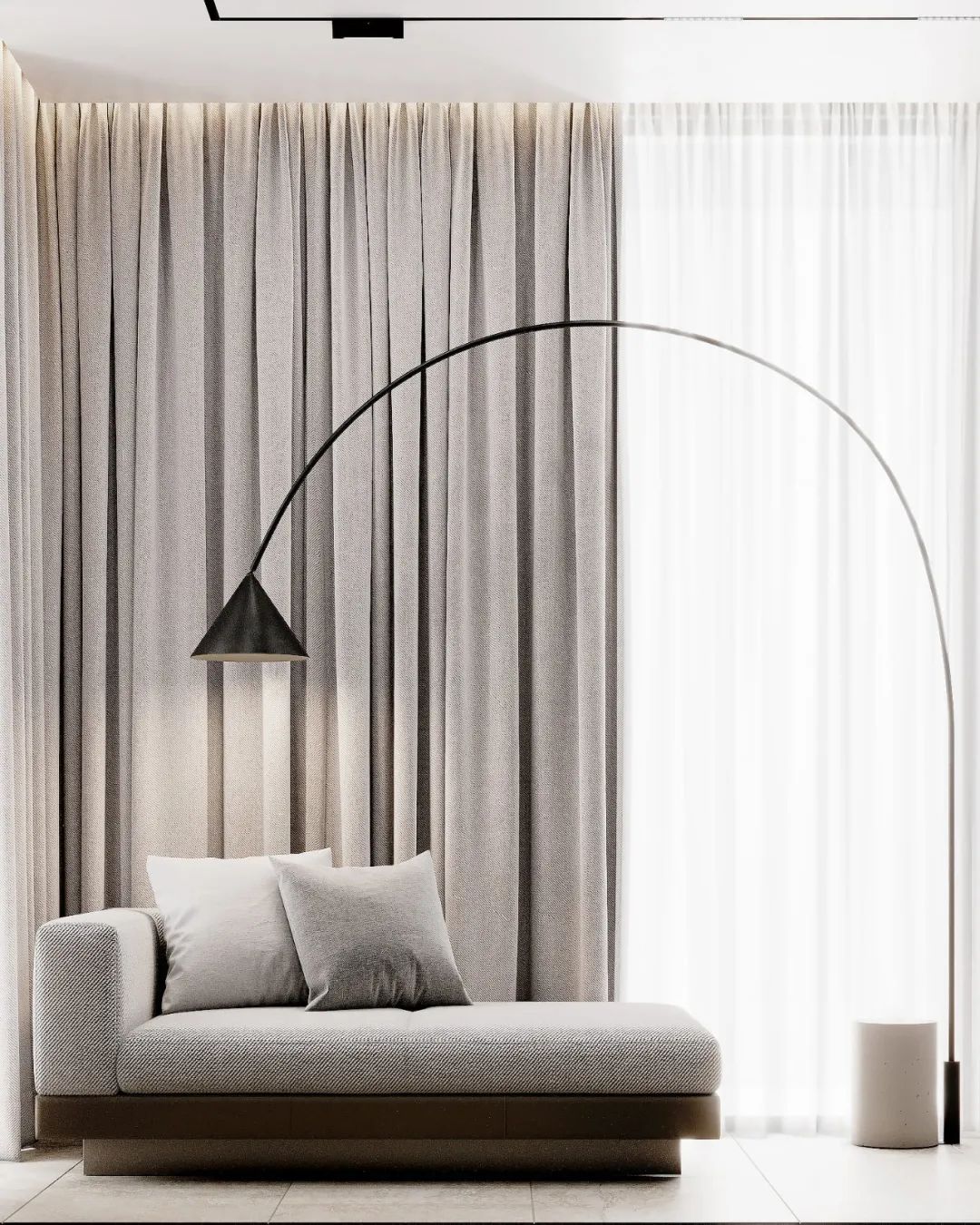 735㎡现代极简别墅设计丨LeQB Architects-94