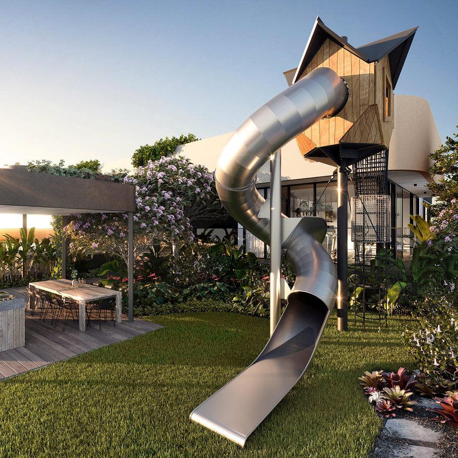 澳大利亚曲线公寓设计，自然融入城市生活-51