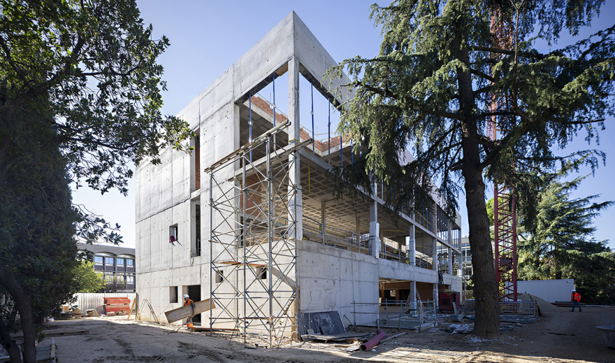 马德里法国学校图书馆丨西班牙马德里丨Alberto Campo Baeza-41