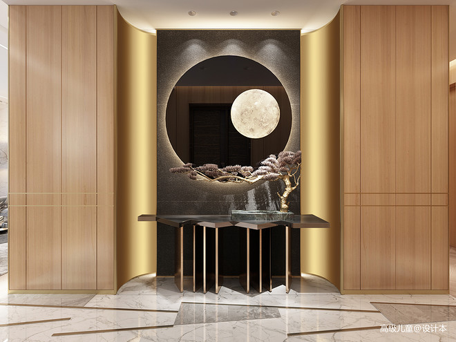 180万元三居188平米装修案例丨中国温州丨知不觉中室研室-15