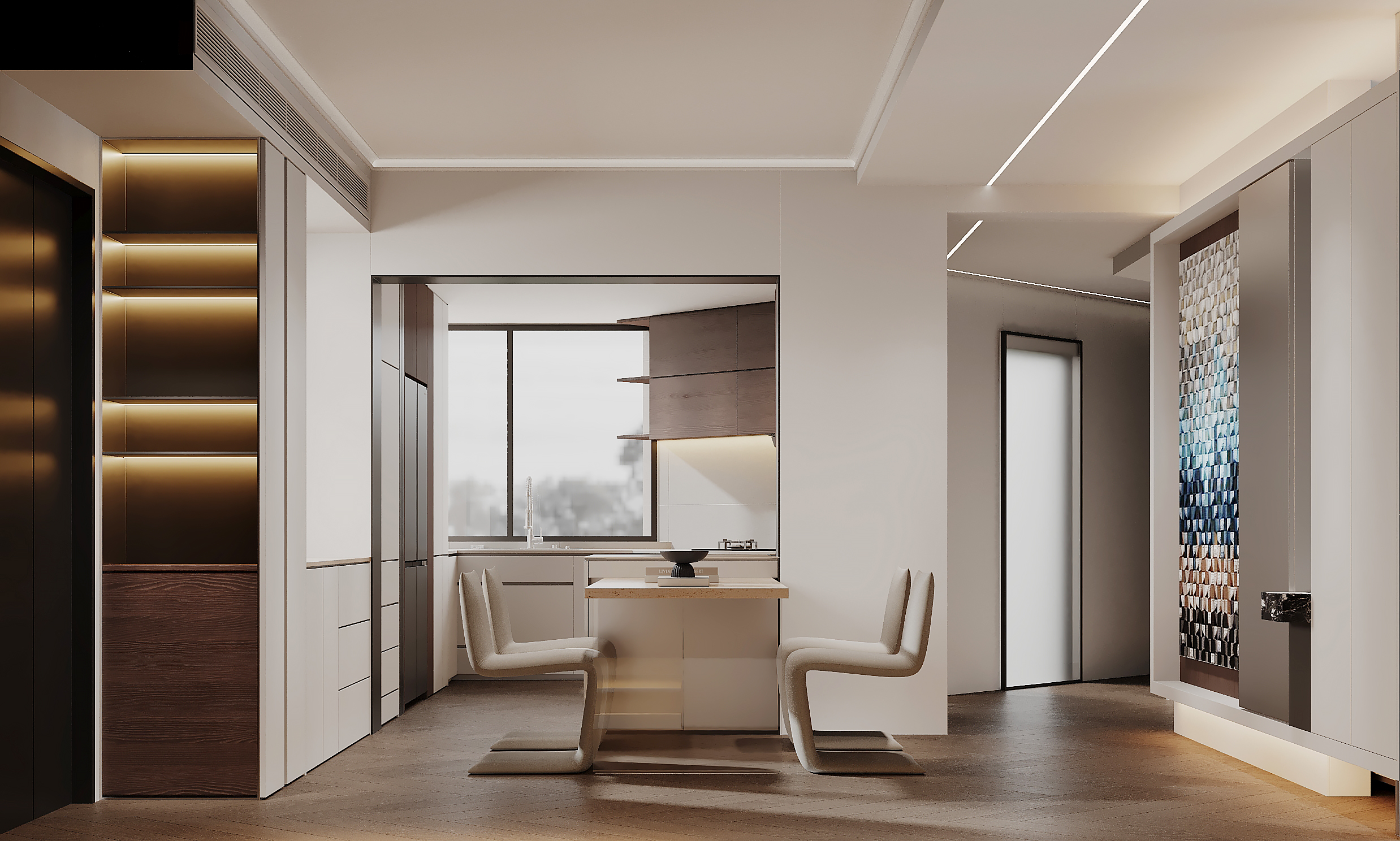 现代主义住宅设计-精装改造-6