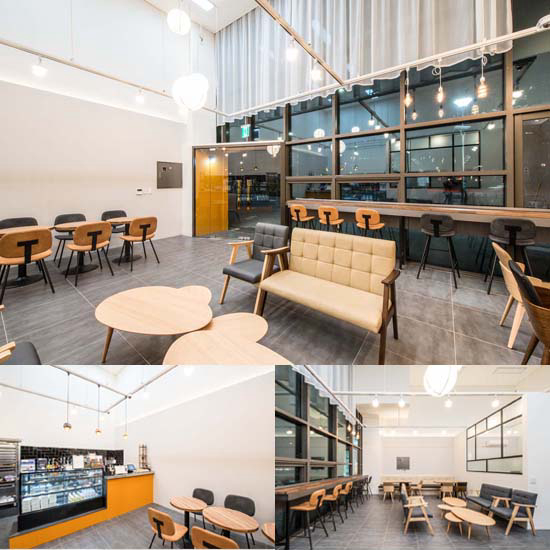 十九平米简约咖啡厅 高层空间利用典范-1