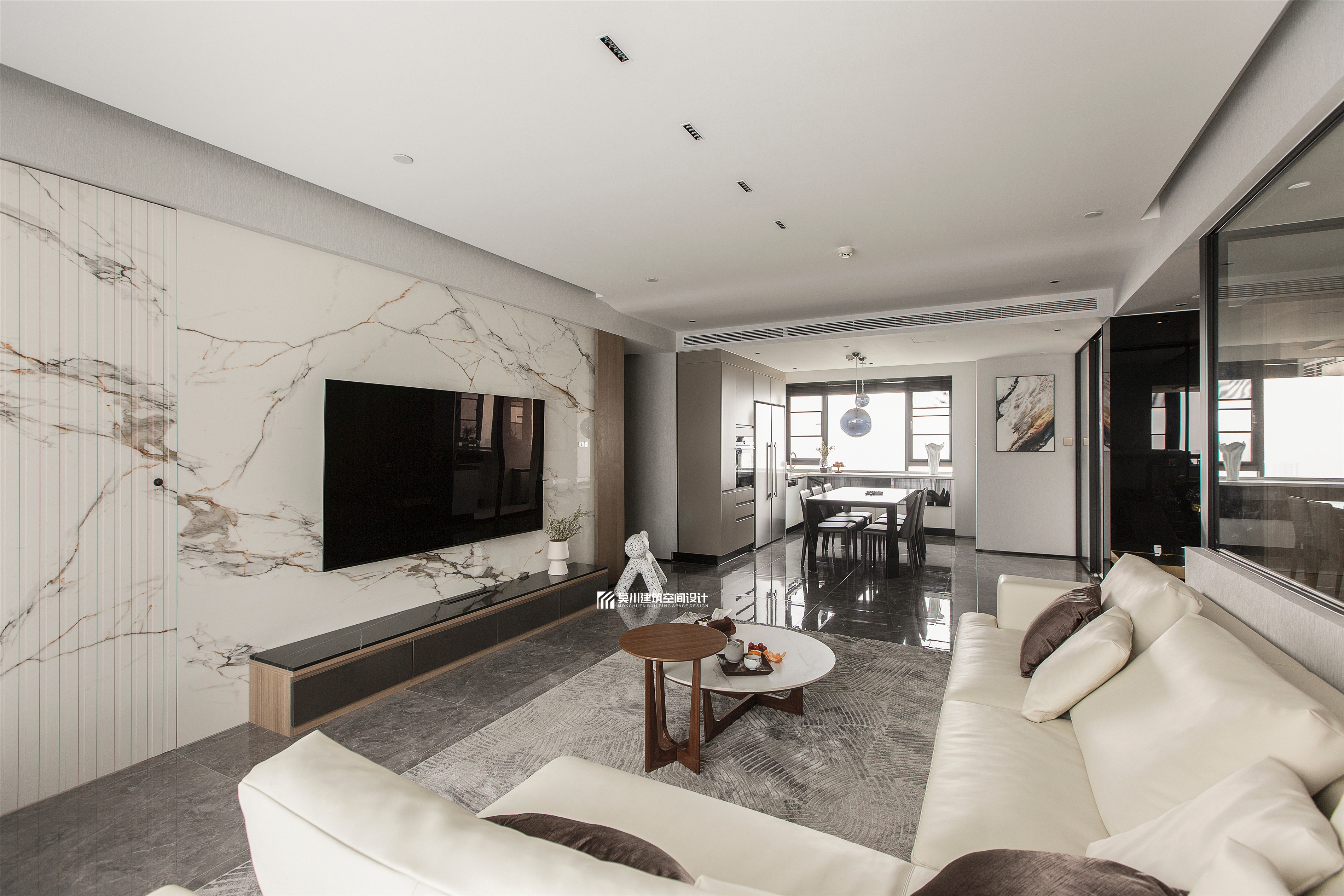 香山美墅现代温馨家居设计丨莫川-23