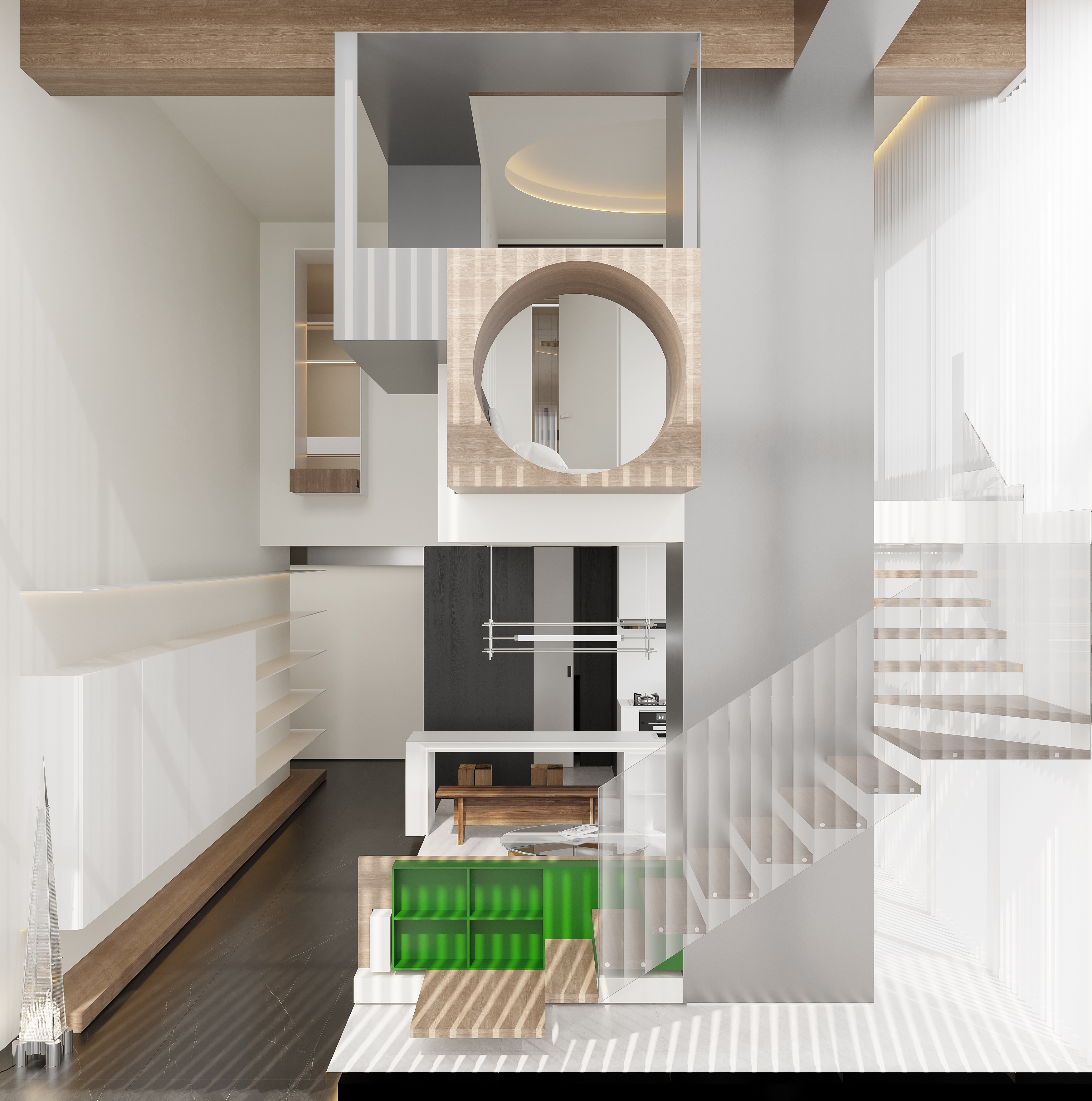 俏皮的晒着太阳的屋子-9