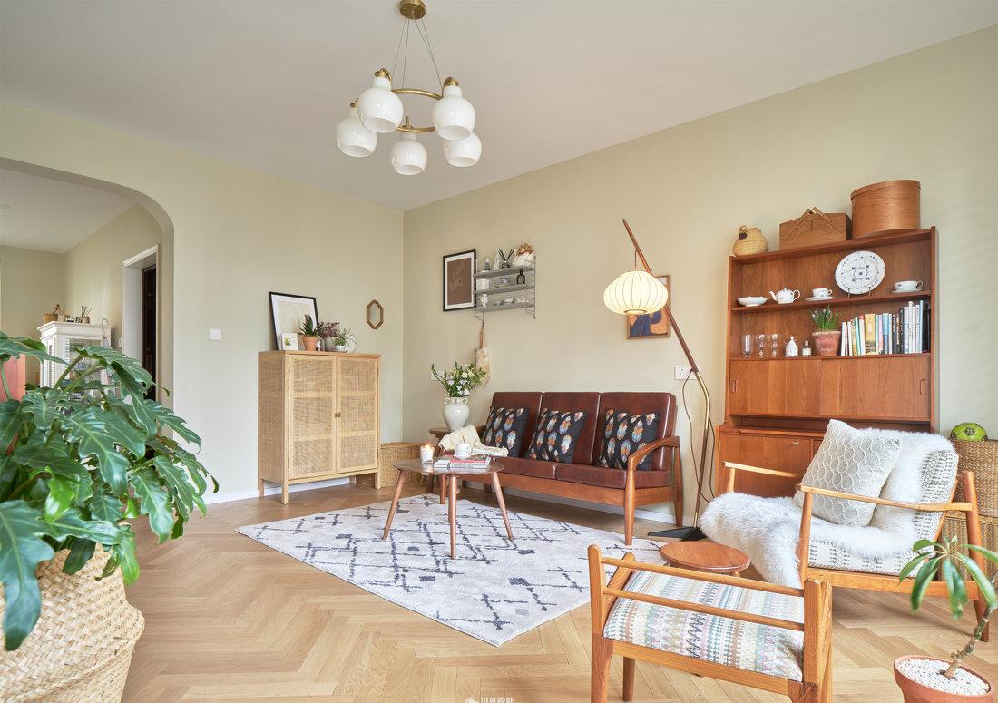 北欧中古风套间设计-4