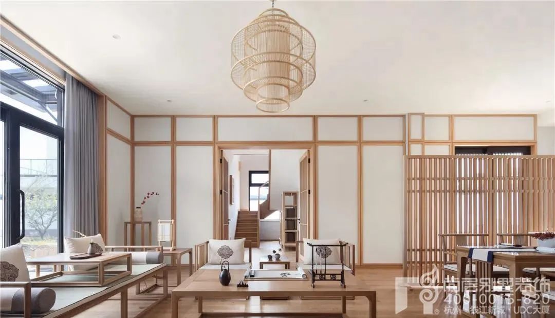 禅意日式,尚层别墅的诗意空间丨尚层别墅装饰-19