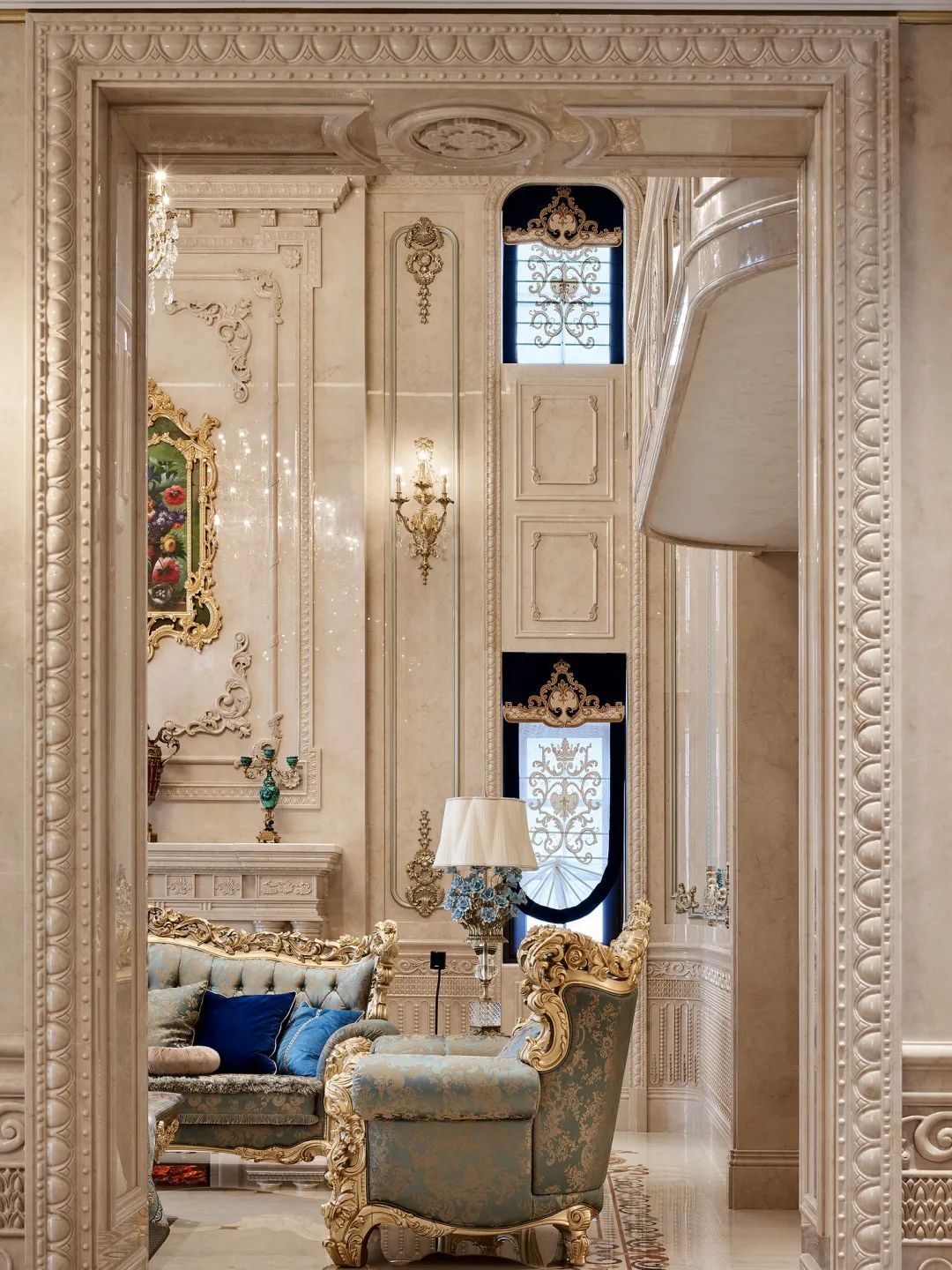 梦湖山庄 · 洛可可风格下的法式宫廷梦丨中国杭州丨巨尧空间设计-28