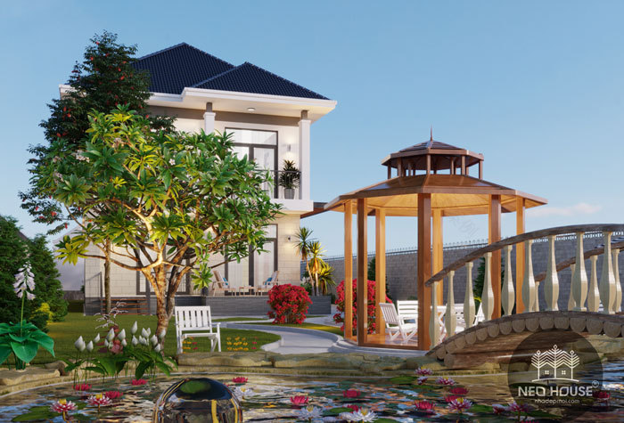 绿意盎然的两层别墅设计,和谐融入自然-8