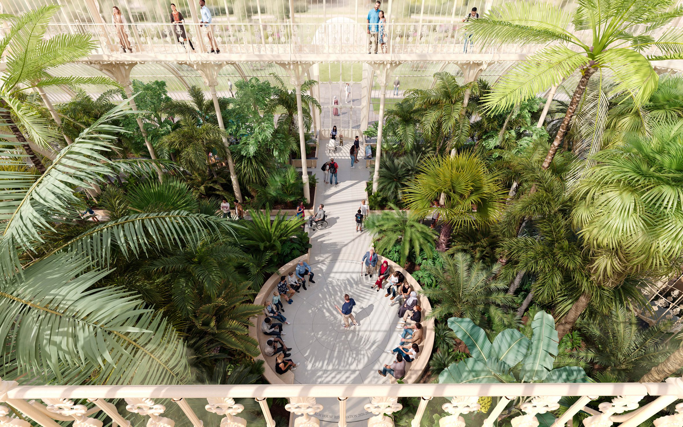 伦敦邱园棕榈屋和睡莲屋改造项目丨英国伦敦丨Hugh Broughton Architects等-22