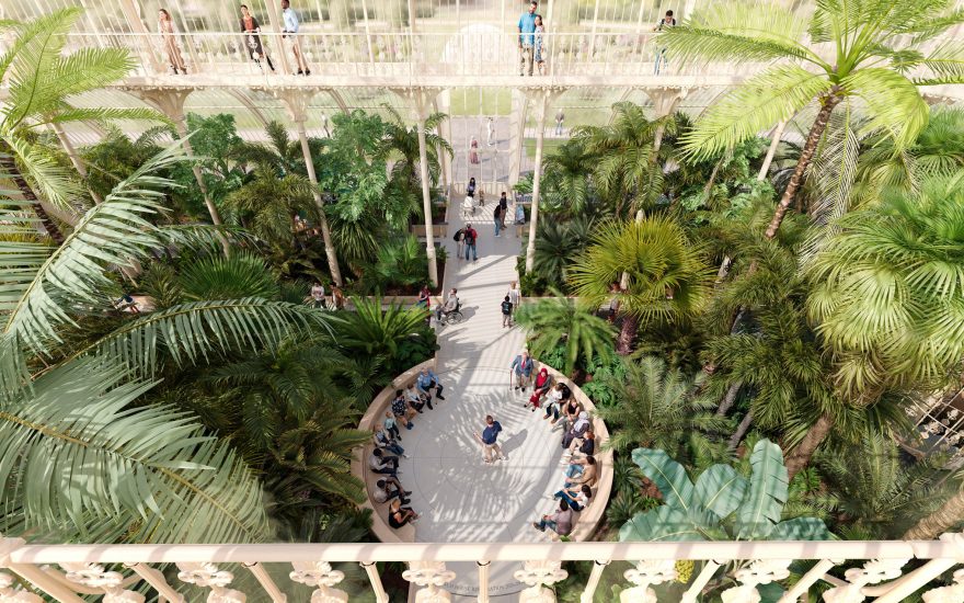 伦敦邱园棕榈屋和睡莲屋改造项目丨英国伦敦丨Hugh Broughton Architects等-22