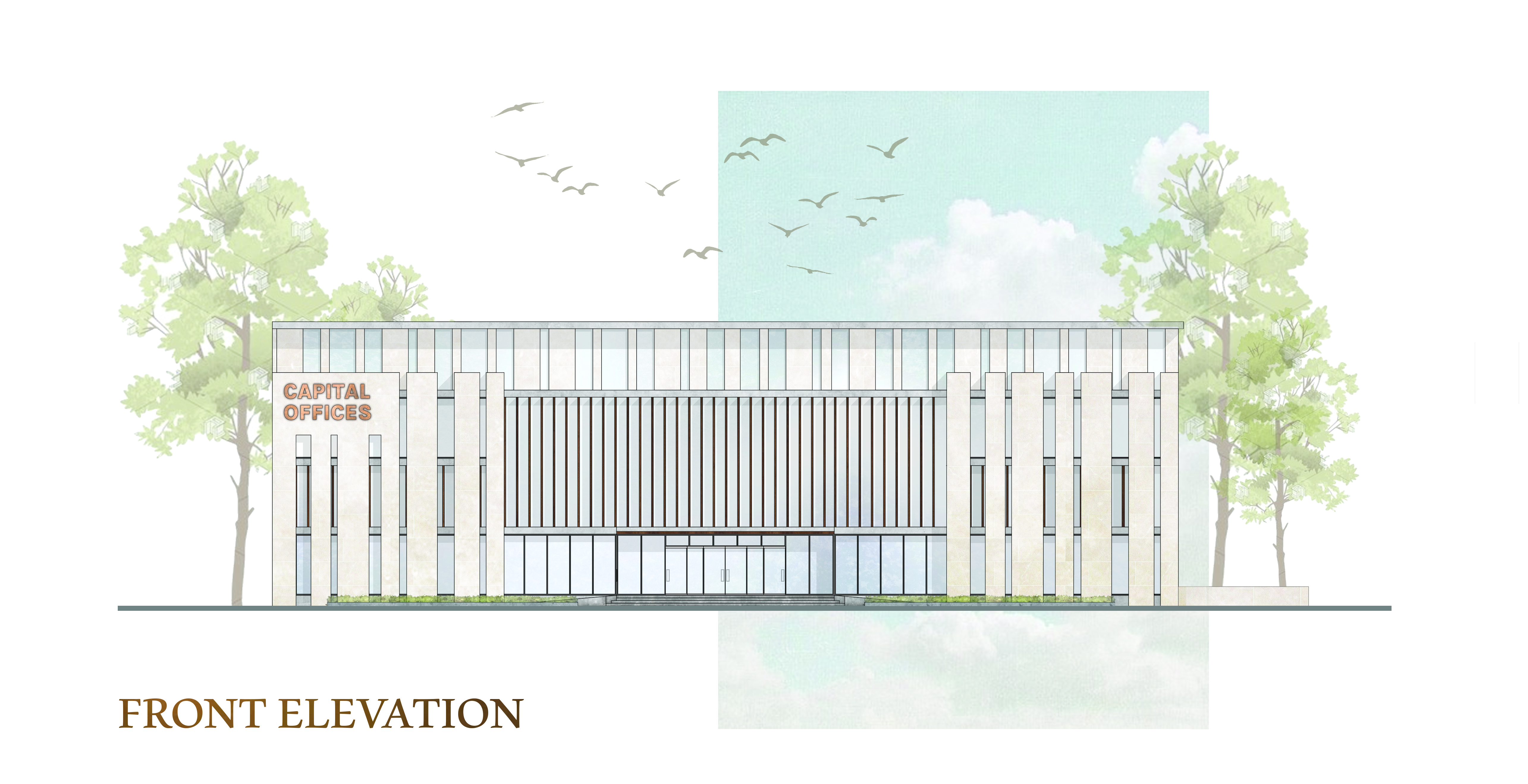 行政大楼设计丨德国-11