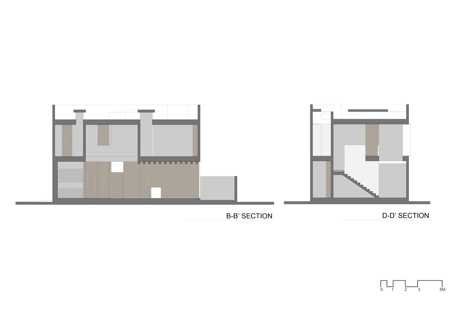 墨西哥 O 住宅 | 双高空间与橡树共生的设计艺术-35