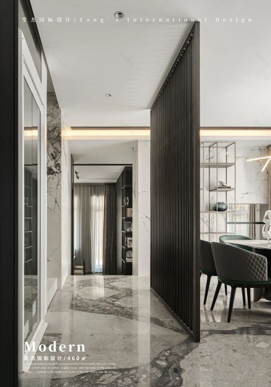 南京 460㎡静谧别墅设计丨中国南京丨堂杰国际设计-31