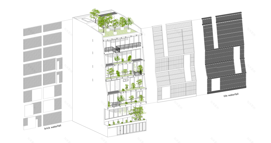 热带风情;热带律动(二者在不同语境中均可准确表意,若仅选一个,可根据具体语境选择热带风情) 丨越南河内丨H&P Architects-14
