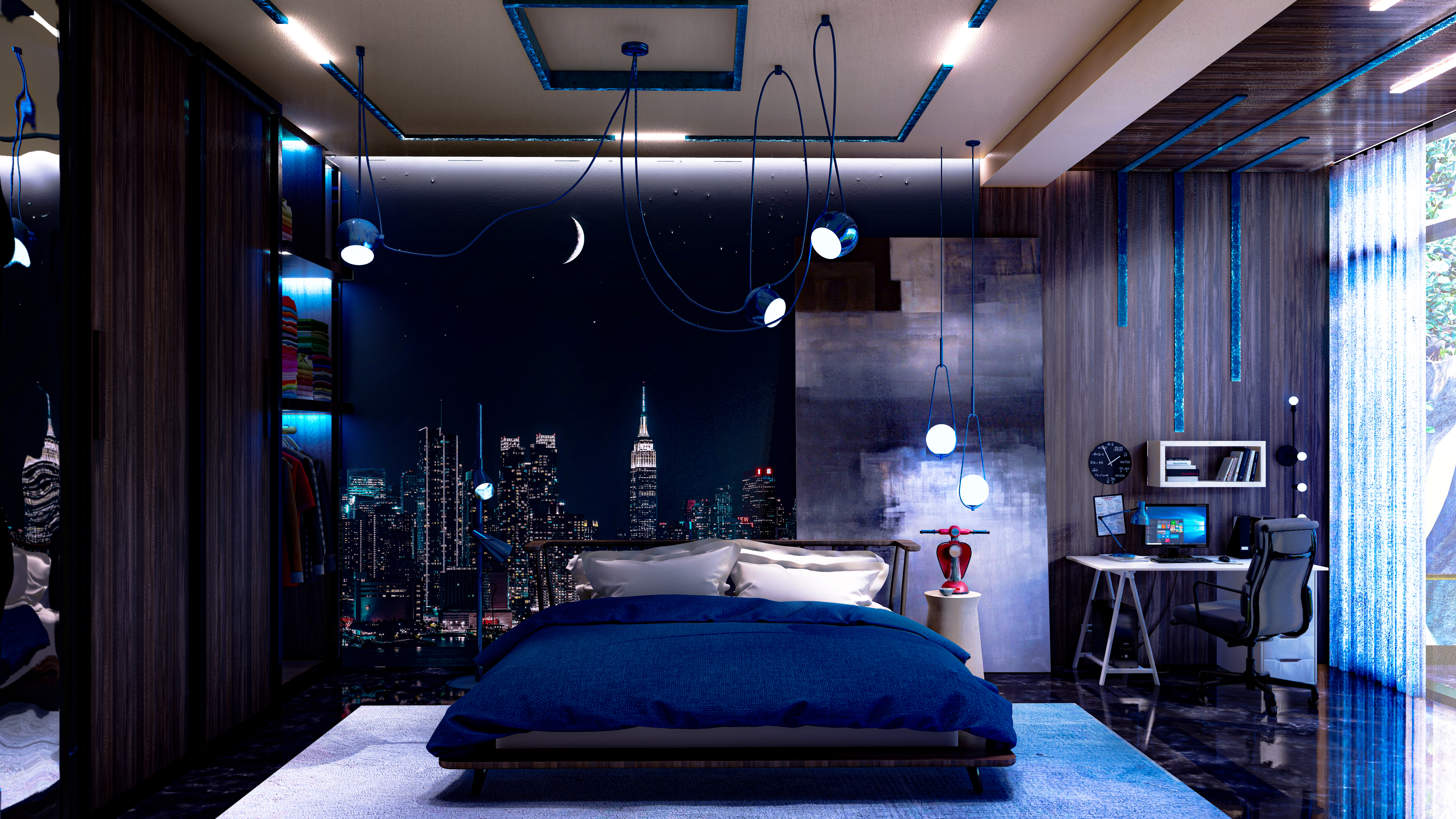 bedroom design for a young man-0