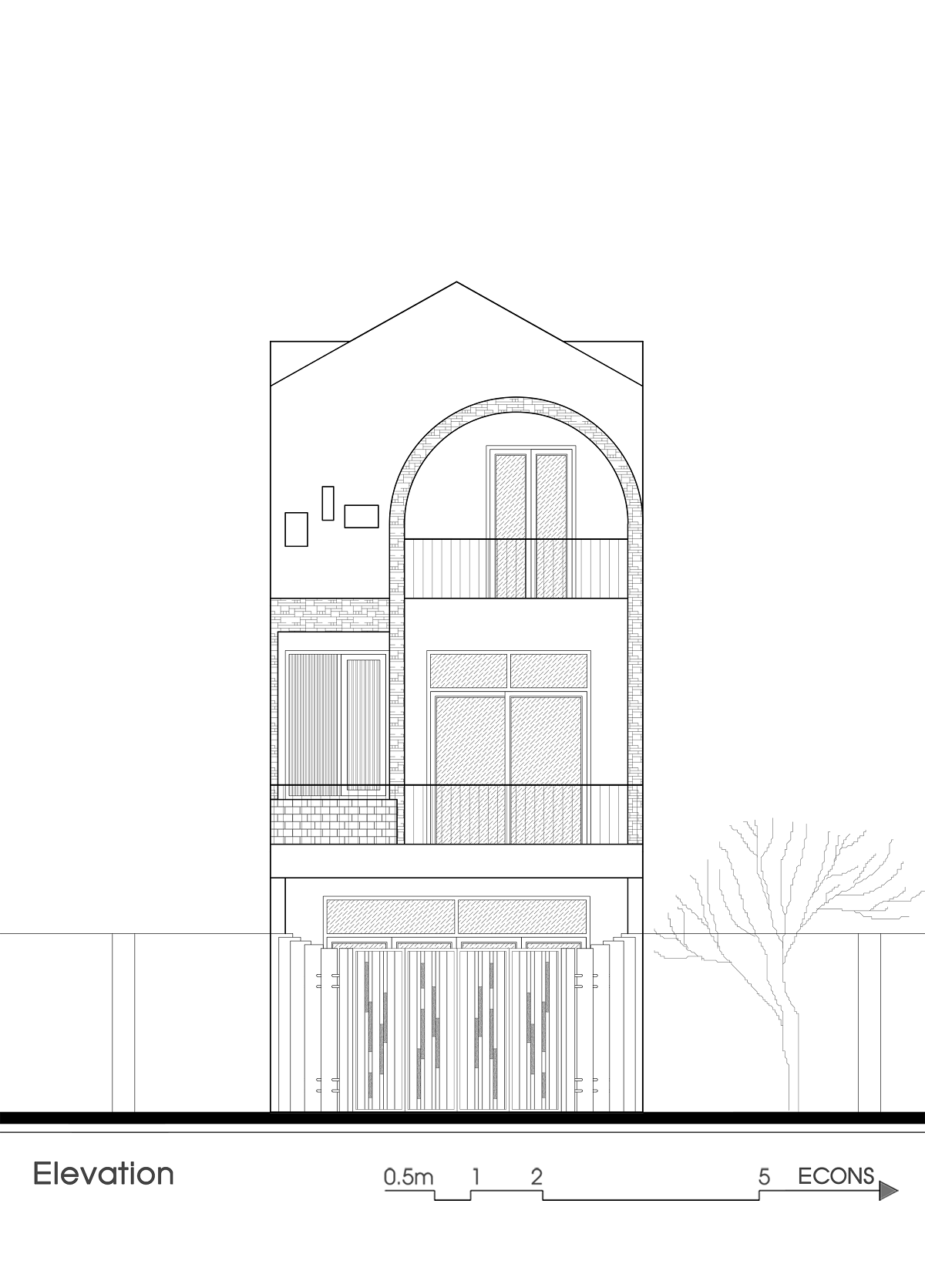 绿意盎然的家庭港湾 · Econs Architecture-44