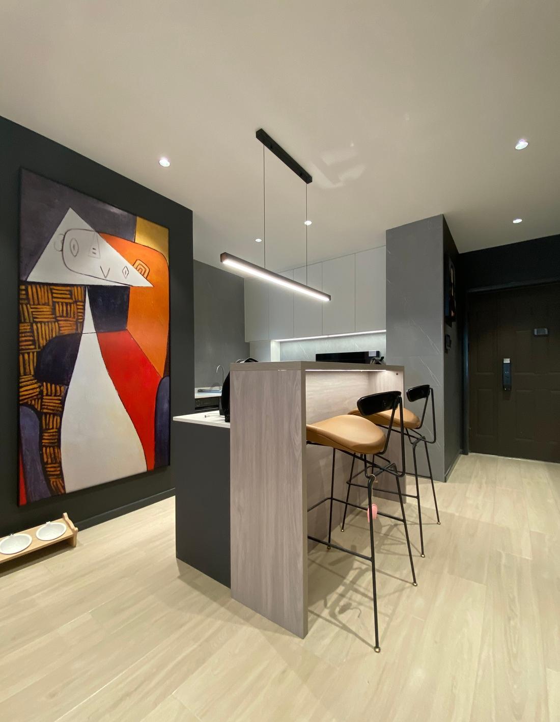 90 平米现代简约风家居设计，温馨舒适与实用并存-20