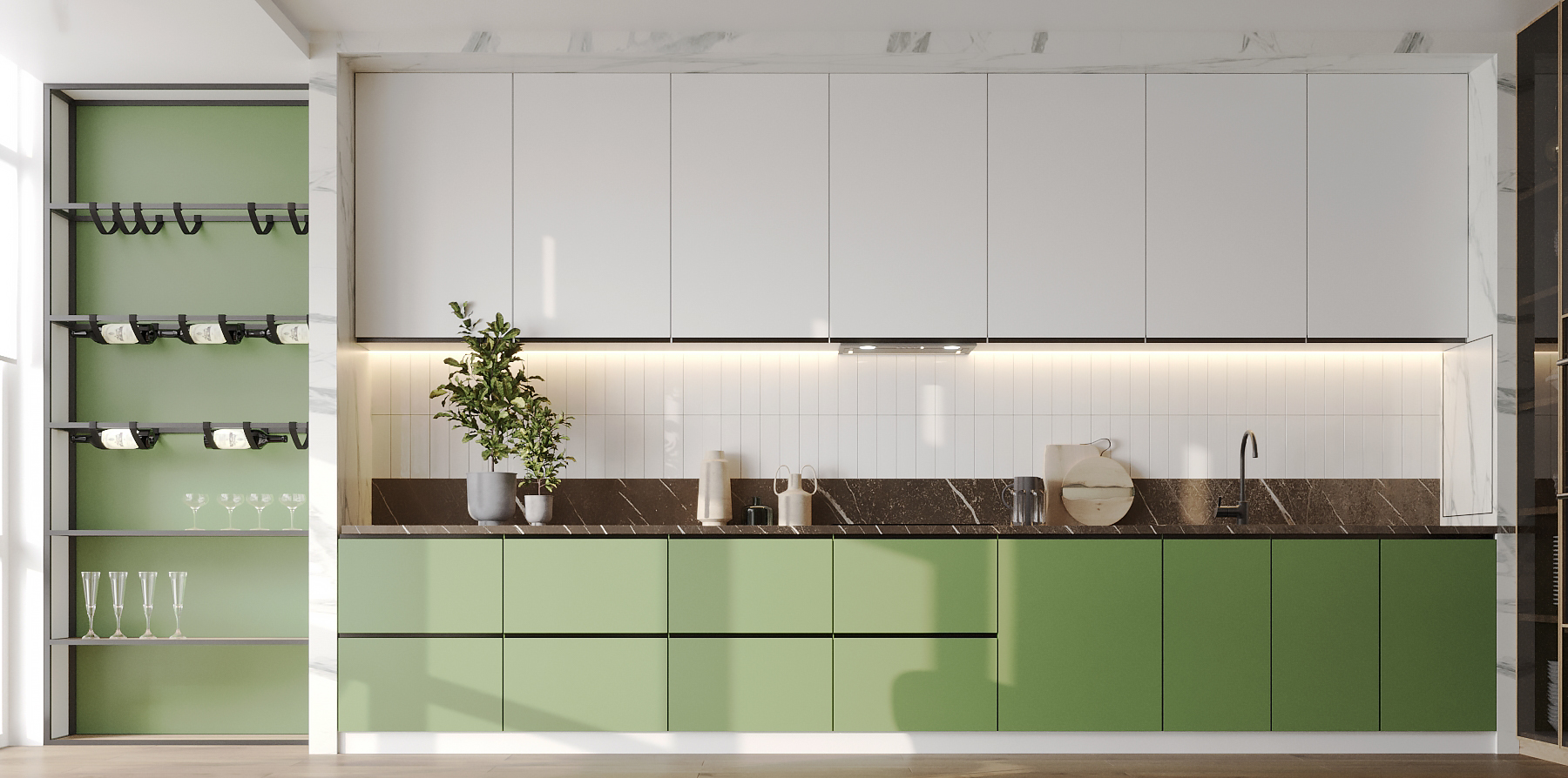 Кухня-гостиная ЖК Прагма City-3