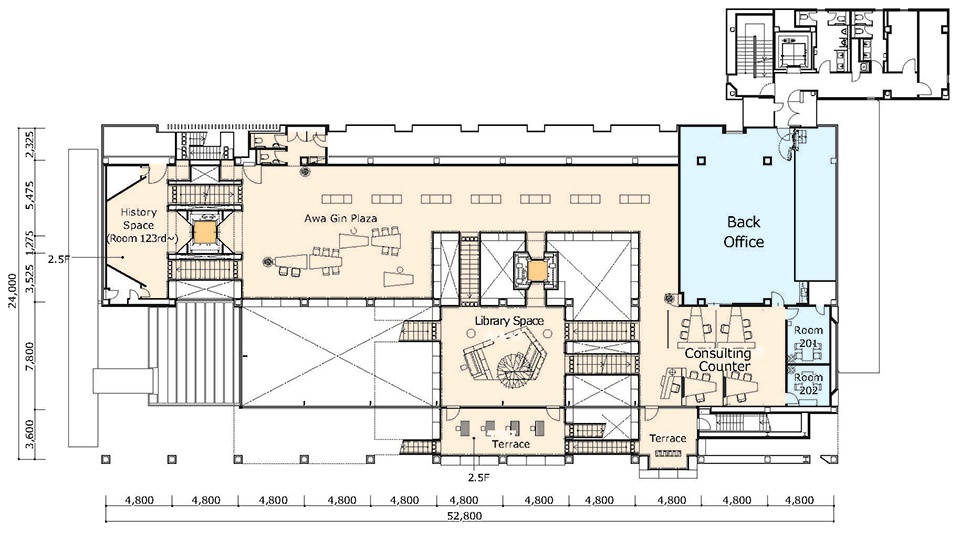 阿波银行总行营业大楼丨日建设计-72