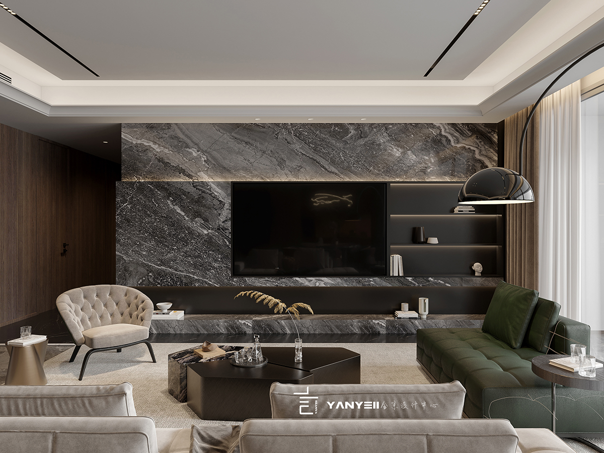 杭州东潮府现代意式轻奢案例丨中国杭州-12