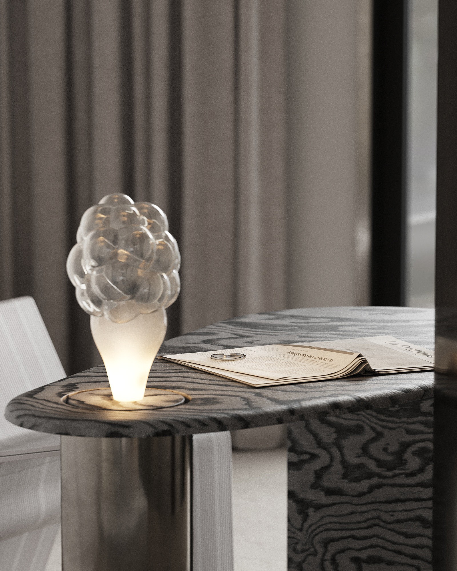 开放式 单身公寓，太有空间感了！-6