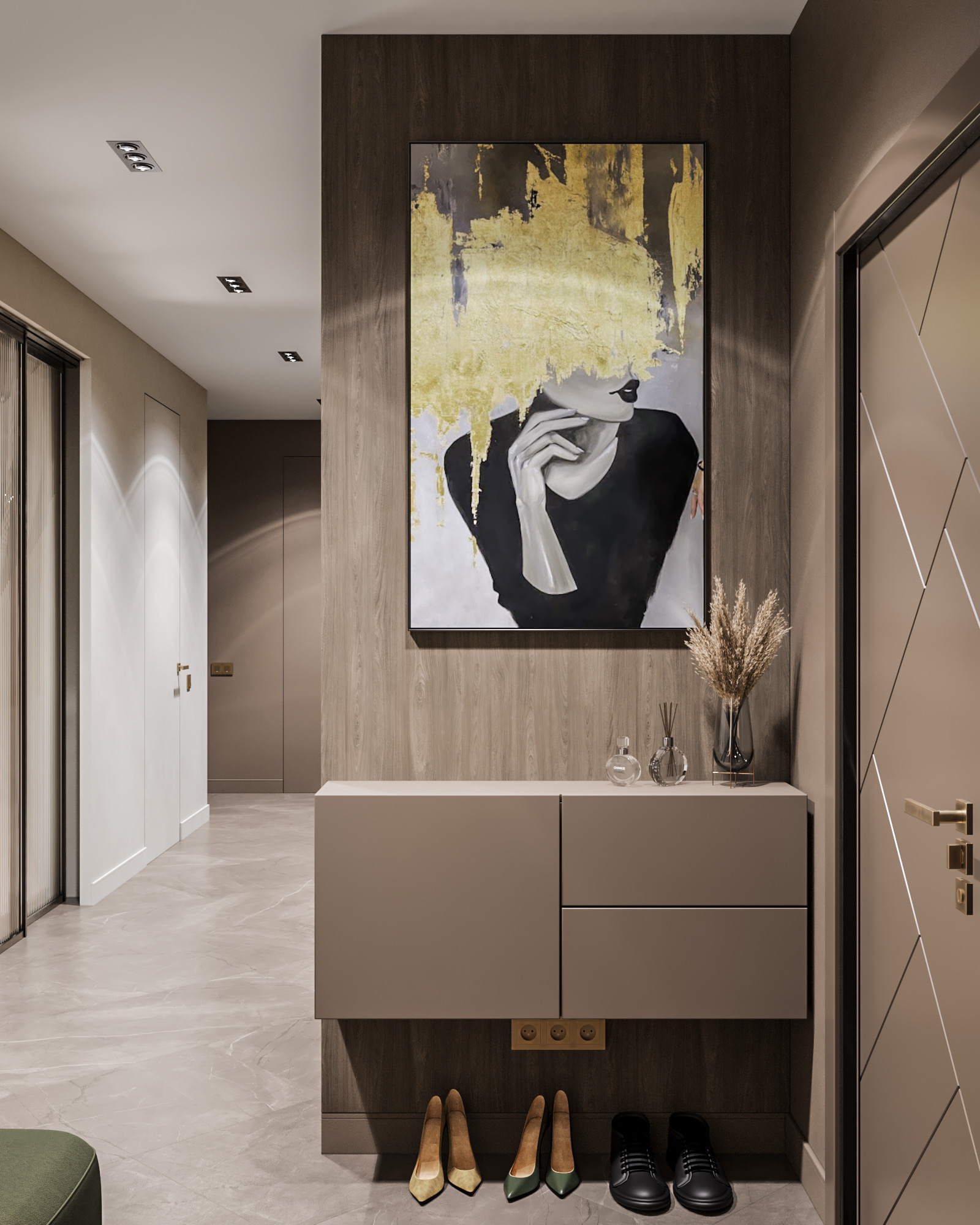 ПРОЕКТ «УЛИЦА АКАДЕМИКА ПАВЛОВА». Прихожая.-6